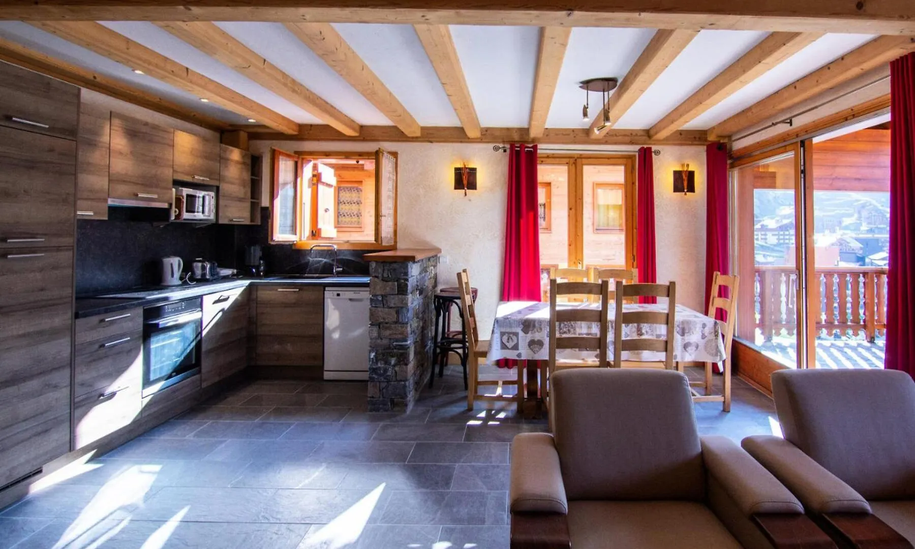 Residence Bouquetin - 3 Pieces Pour 6 Personnes 48 Val Thorens Apartman